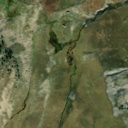 Vue satellite de Refuge de Gialorgues (CAF) à Entraunes