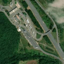 Vue satellite de Aire de camping-car à Montalzat à Montalzat
