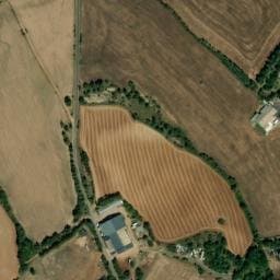Vue satellite de Camping à la ferme de la Blaquière à Verrières