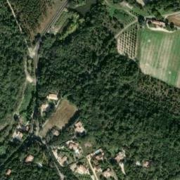 Vue satellite de Aire de repos à Sainte-Cécile-les-Vignes à Sainte-Cécile-les-Vignes