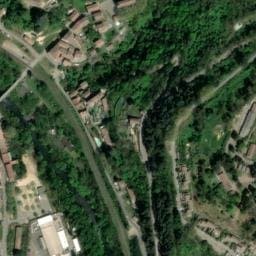 Vue satellite de Aire de camping-car à La Grand-Combe à La Grand-Combe