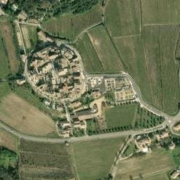 Vue satellite de Aire de camping-car à Saint-Gervais (2) à Saint-Gervais