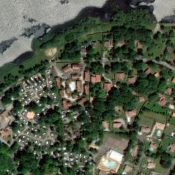 Vue satellite de Rivage des Landes (Anciennement Domaine d'Eurolac) à Gastes