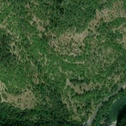 Vue satellite de Parking Public du Mas de Lafon à Massegros Causses Gorges