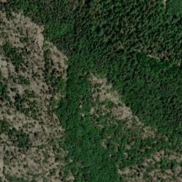 Vue satellite de Cabane du Serre à Saint-Germain-de-Calberte