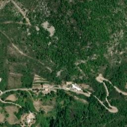 Vue satellite de Aiguières à Plaisians