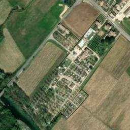 Vue satellite de Les Amarines à Cornillon