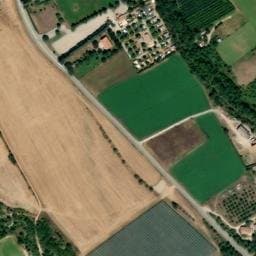 Vue satellite de Camping Les Myotis à Saint-Pierre-Avez