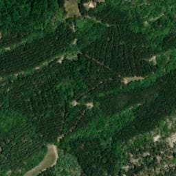 Vue satellite de "Refuge d'art" de La Forest à Saint-Geniez