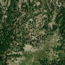 Vue satellite de Cabane de Sangraure à Villars-Colmars