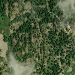 Vue satellite de Refuge de Malinvern à Isola
