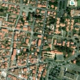 Vue satellite de Camping Ceveo à Mimizan
