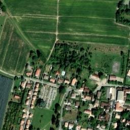 Vue satellite de Aire Naturelle Communale Serignac sur Garonne à Saint-Hilaire-de-Lusignan