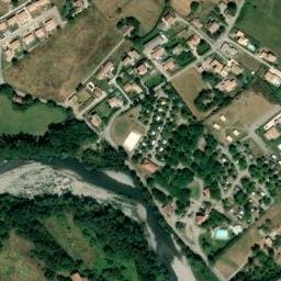 Vue satellite de Les Prés Hauts à Valernes