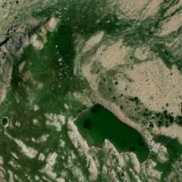 Vue satellite de Cabane Pastorale de l'Encombrette à Entraunes
