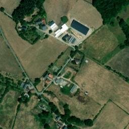Vue satellite de Camping à la Ferme La Prade Basse à La Fouillade
