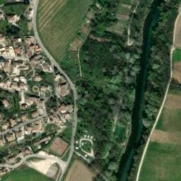 Vue satellite de La Gambionne à Cornillon