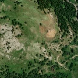 Vue satellite de Cabanes de Sainte-Anne à Villars-Colmars