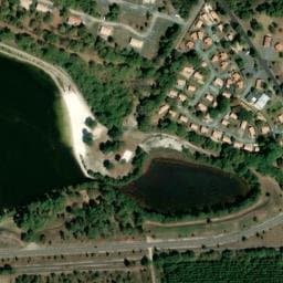 Vue satellite de Les Clos de Gascogne à Labouheyre