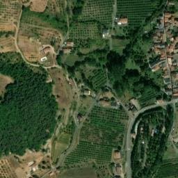 Vue satellite de Le Pont à Verrières