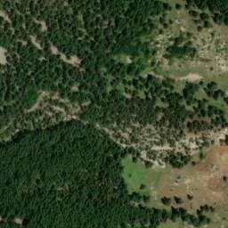 Vue satellite de Cabane des Sagnes à Villars-Colmars
