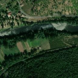 Vue satellite de Camping Moulin de La Galinière à Rivière-sur-Tarn