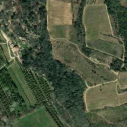 Vue satellite de Le Mas de Rome à Cornillon