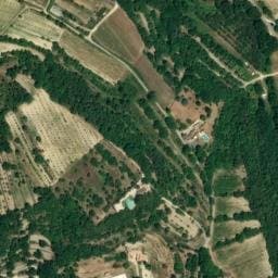 Vue satellite de Aire Naturelle de la Saousse à Vaison-la-Romaine
