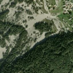 Vue satellite de Fontaine de Tercier à Prads-Haute-Bléone