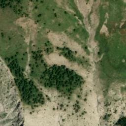 Vue satellite de Cabanes de Rest à Villars-Colmars
