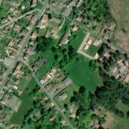 Vue satellite de Aire de camping-car de Houeillès à Houeillès