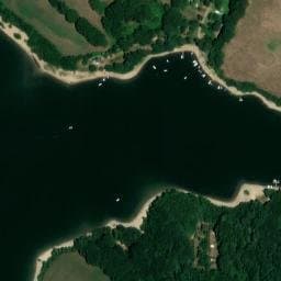 Vue satellite de CAMPING LA PRESQU'ILE - Lac de Pareloup à Canet-de-Salars