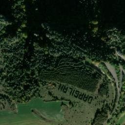 Vue satellite de Robinet de la Grotte de Dargilan à Hures-la-Parade