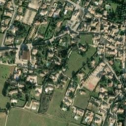 Vue satellite de Aire de camping-car à Saint-Gervais (3) à Saint-Gervais