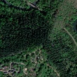 Vue satellite de Village Nature de Mergieux à Saint-Martin-Laguépie