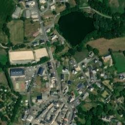 Vue satellite de Aire de camping-car à Auriac-Lagast à Auriac-Lagast