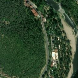 Vue satellite de Le Peyrelade à Verrières