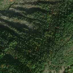 Vue satellite de Abri de l'Escuichière à Le Brusquet