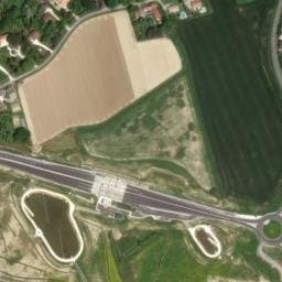 Vue satellite de Aire de repos à Brax à Brax