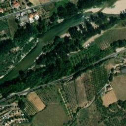Vue satellite de Camping Le Papillon à Verrières