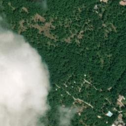Vue satellite de Lodges & Camp du Bois Dodo à Cayriech