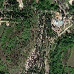 Vue satellite de Domaine des Fumades à Allègre-les-Fumades