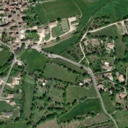 Vue satellite de Aire de camping-car à Bouquet à Bouquet