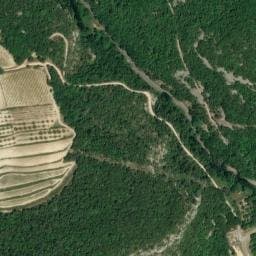 Vue satellite de Aire de repos à Beaumont-du-Ventoux à Beaumont-du-Ventoux