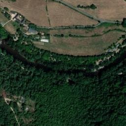 Vue satellite de Camping le Gourpassou à Bor-et-Bar