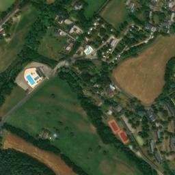 Vue satellite de AIRE DE SERVICE AU  CAMPING LE JARDIN DES CEVENNES à Meyrueis