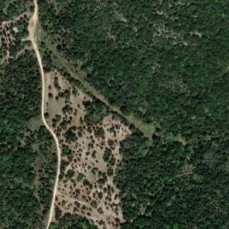 Vue satellite de Cabane de Beth à Lussan