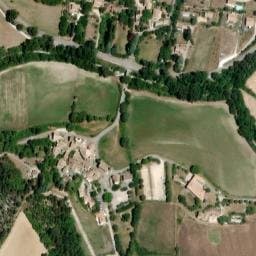 Vue satellite de Aire de repos à Aurel à Aurel