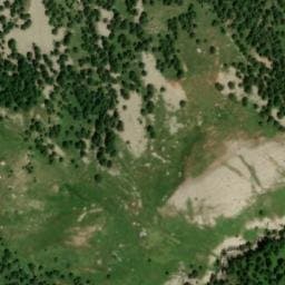 Vue satellite de Cabane pastorale de Juan à Villars-Colmars