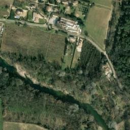 Vue satellite de La Coquille à Saint-Gervais